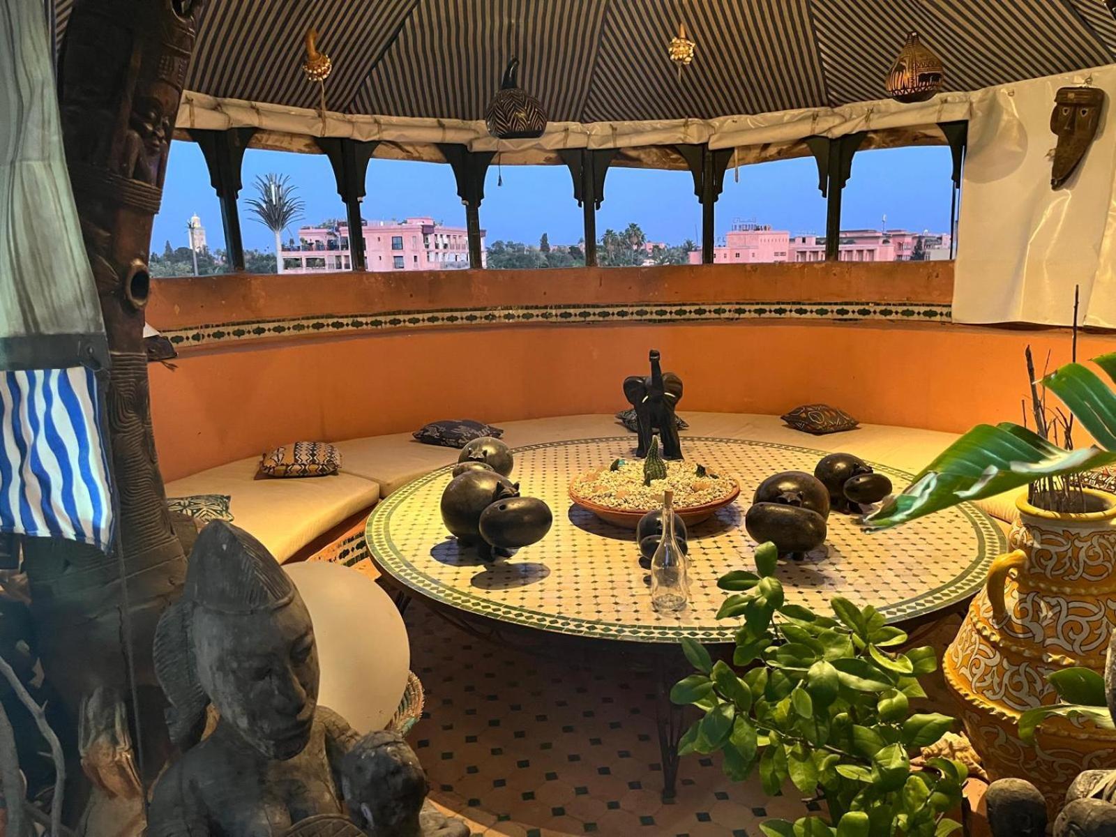 Penthouse Jaccuzi Atlas Marrakech Marrakesh Esterno foto